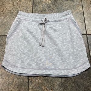 Athleta Gray Cotton Skirt Size XS